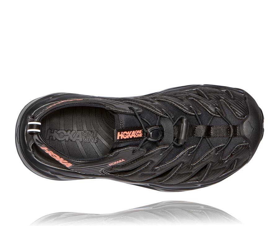 Hoka Australia One One Hopara - Womens Sandals Brown - IVQXJ-6594